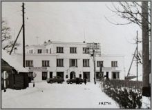 Vaade pangahoonele. 1957