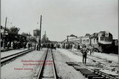 Esimese laiarööpmelise rongi saabumine Raplasse- 19.06.196